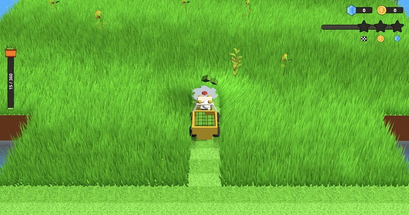 Stone Grass Mowing Simulator Screenshot