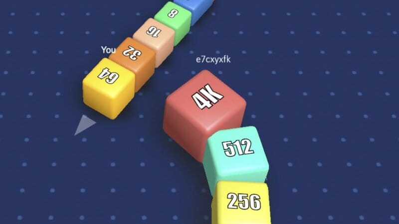 Cubes 2048.io Screenshot