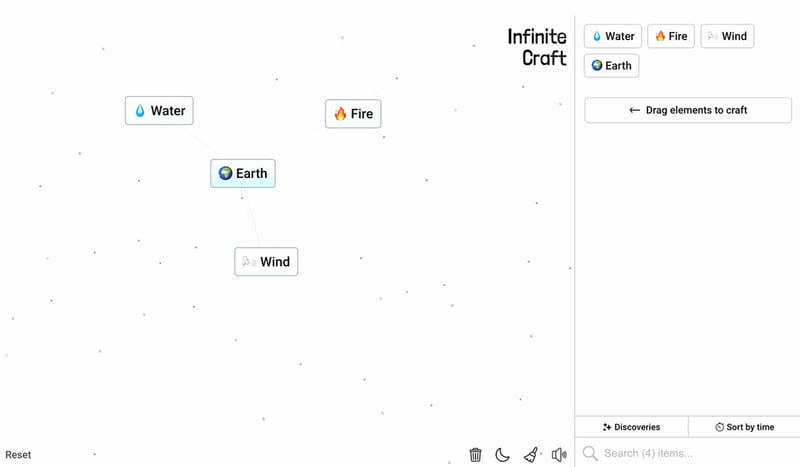 Infinite Craft Screenshot